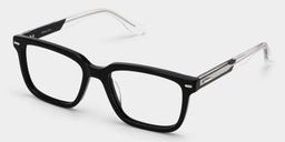 George Black Rectangle Glasses3