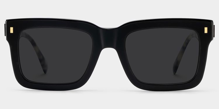 Shirmme Black Square Sunglasses