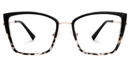 Mariie Black Butterfly Glasses0