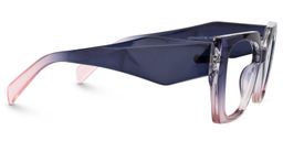 Sileidy Purple-Pink Rectangle Glasses2