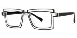 Zephyr Clear Rectangle Glasses2