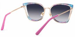 Martins Multicolor Rectangle Sunglasses3