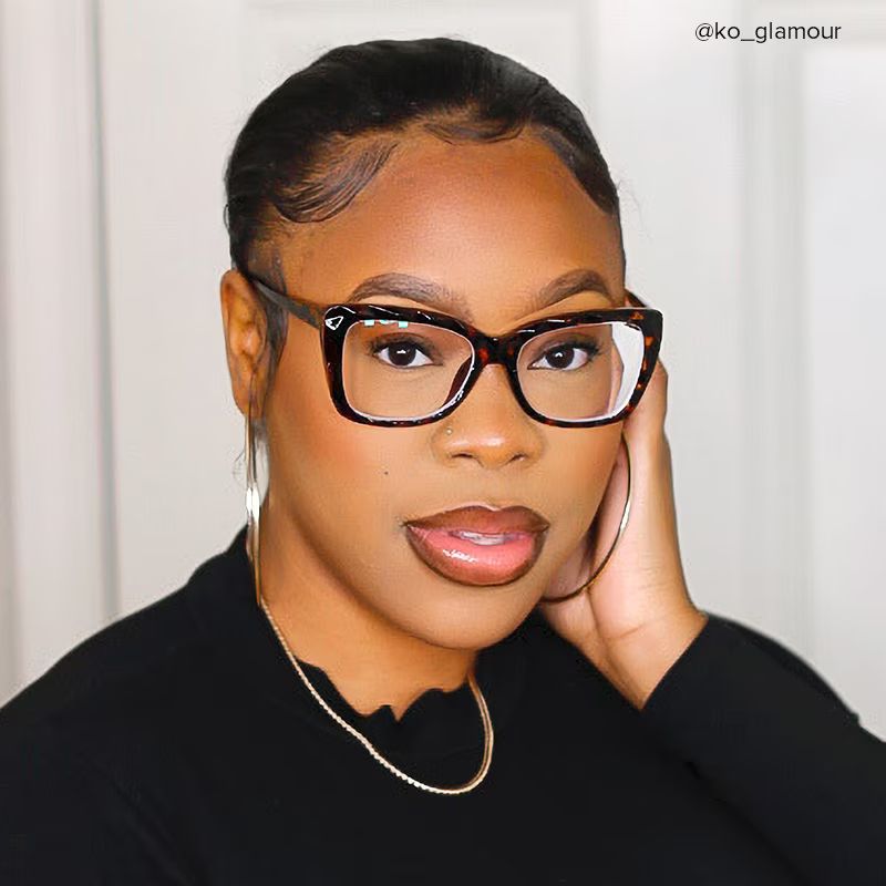 Coleman Square Floral Glasses