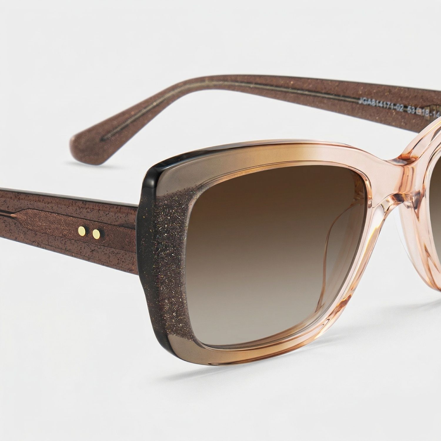 Leona Rectangle Brown Frame Sunglasses Online Sale | ZEELOOL4