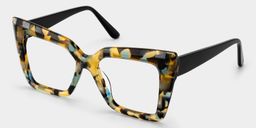 Thiline Tortoise Square Glasses3