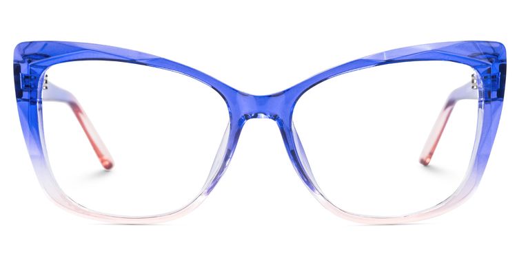 Farris Blue Cat eye Glasses