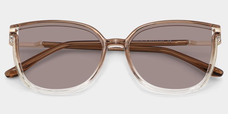 Rodz Brown Square Sunglasses