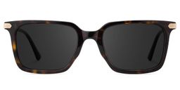 Goveo Tortoise Rectangle Sunglasses0
