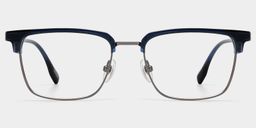 Audrey Blue Browline Glasses1