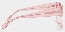 Minfia Pink Square Glasses4