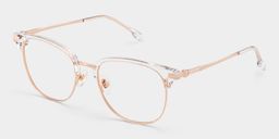 Naranjo Clear Browline Glasses3