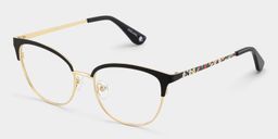 Lacey Black Browline Glasses5