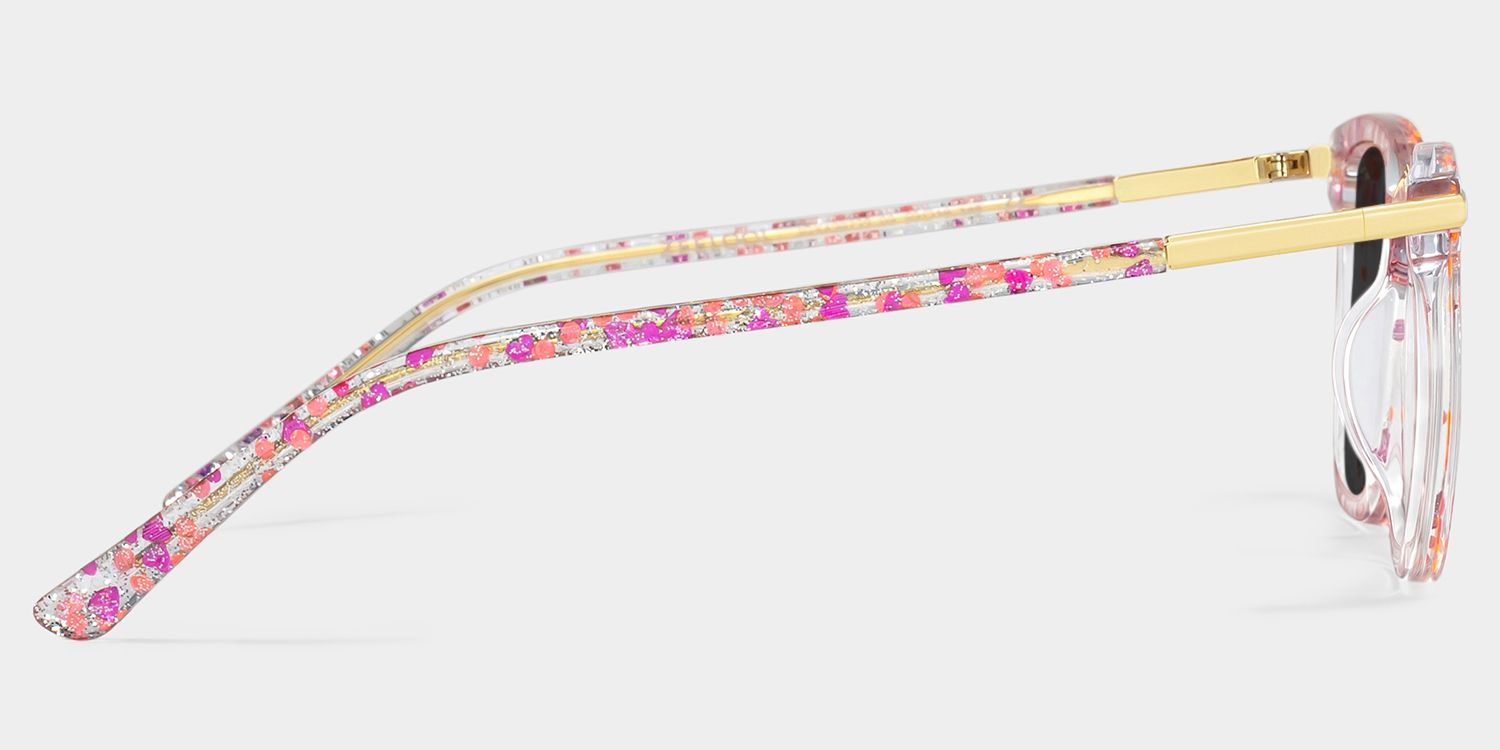 Eliot Mixed Pink Frame Sunglasses | ZEELOOL3