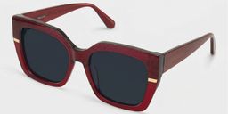Mavis Red Square Sunglasses2