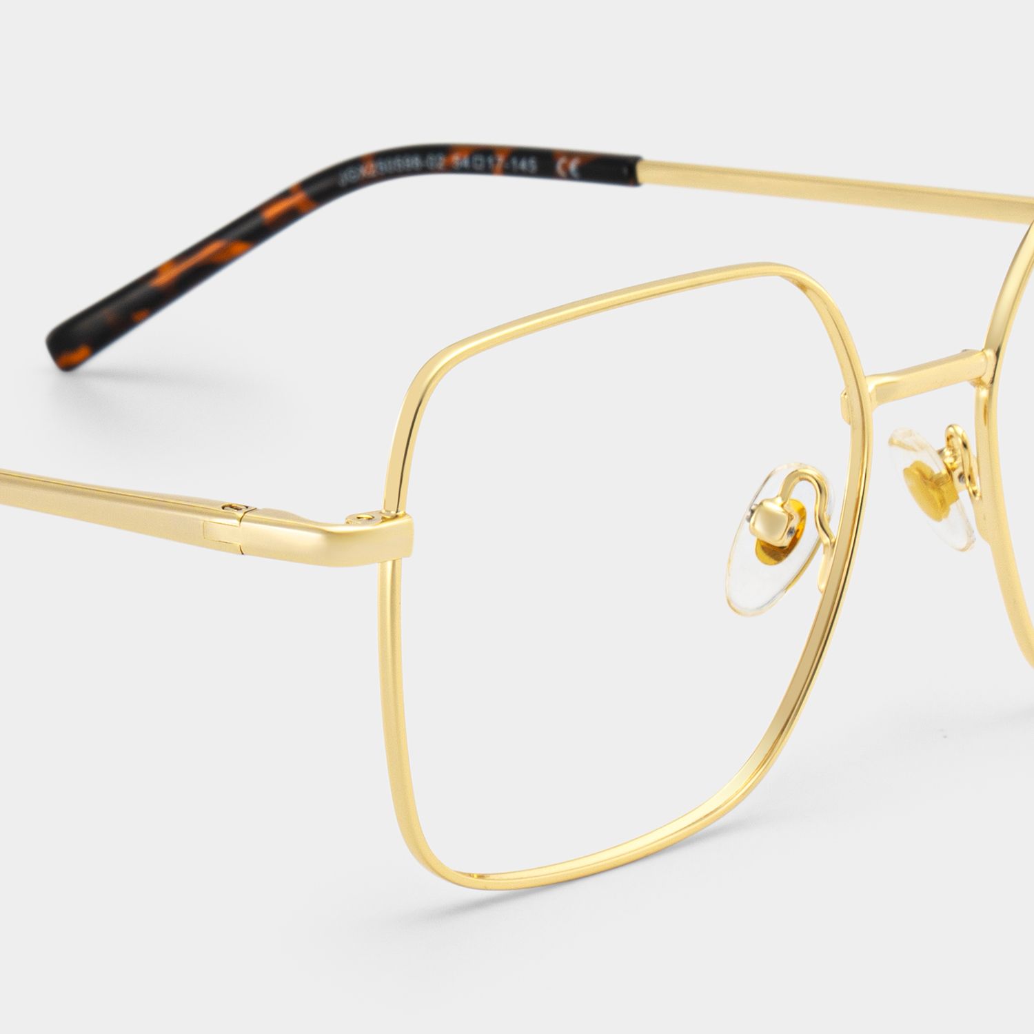 Abigail Tortoise Shell Glasses with Gold Arms for Women in Daily | ZEELOOL5
