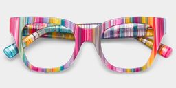 Nereyda Multicolor Cat eye Glasses1