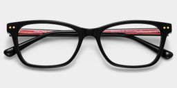 Juliana Black Rectangle Glasses2