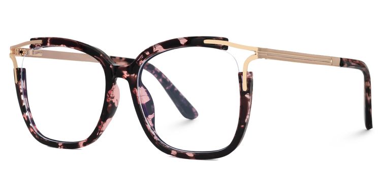 Sidibe Tortoise Square Glasses