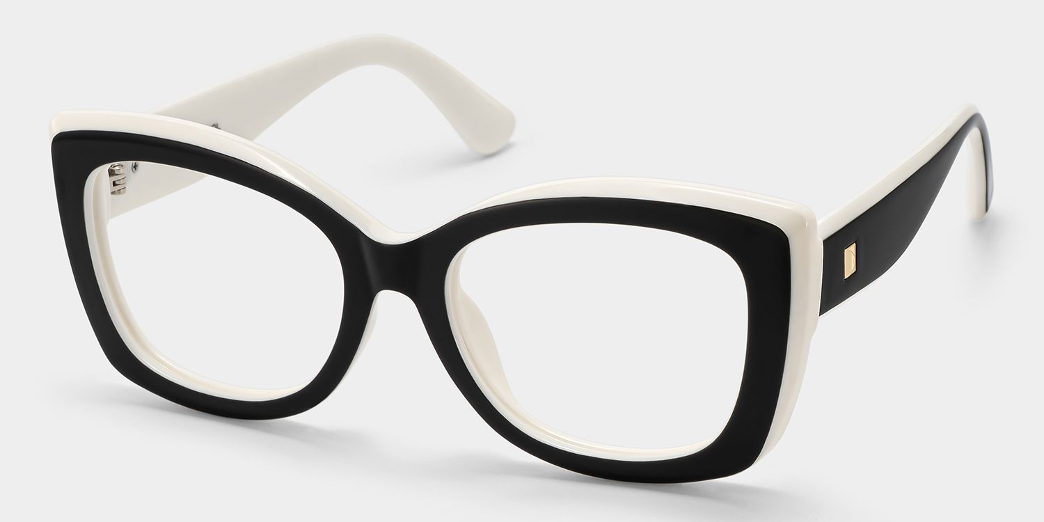 Rosie Butterfly Black and White Glasses Frame Style | ZEE...3