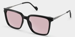 Zeyna Black Square Sunglasses2