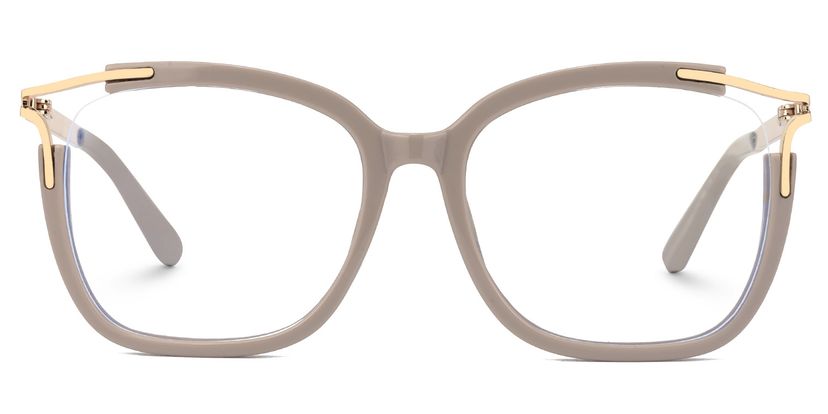 Sidibe Khaki Square Glasses