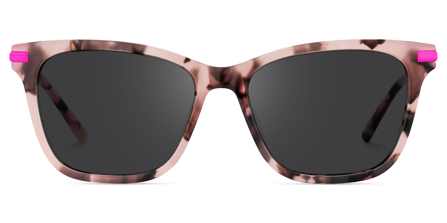Eliot Rectangle Style Tortoise Frame Sunglasses | ZEELOOL0