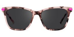Eliot Tortoise Rectangle Sunglasses0
