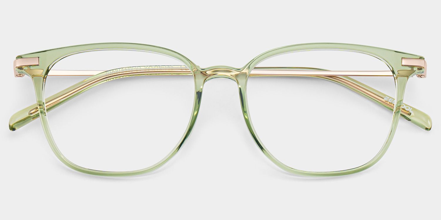 Florence Turquoise Eyeglasses in TR90 Full Rim for Women | ZEELOOL2