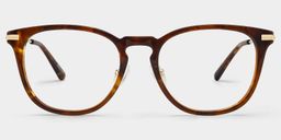 Laura Tortoise Square Glasses1