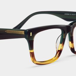 Brookins Multicolor Rectangle Glasses5