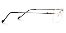 Rogers Black Rectangle Glasses2