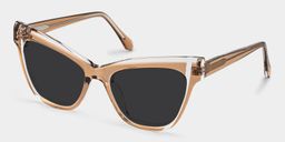 Saucie Brown Cat eye Sunglasses2