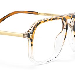 Kilworth Tortoise crystal Aviator Glasses6