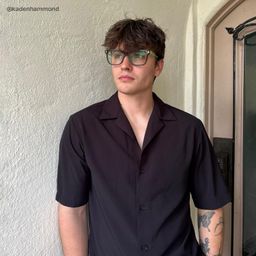 Axel Gray Rectangle Glasses7