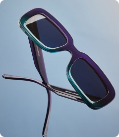 Mcconico Designer Eyeglasses in Butterfly Silver Frame1