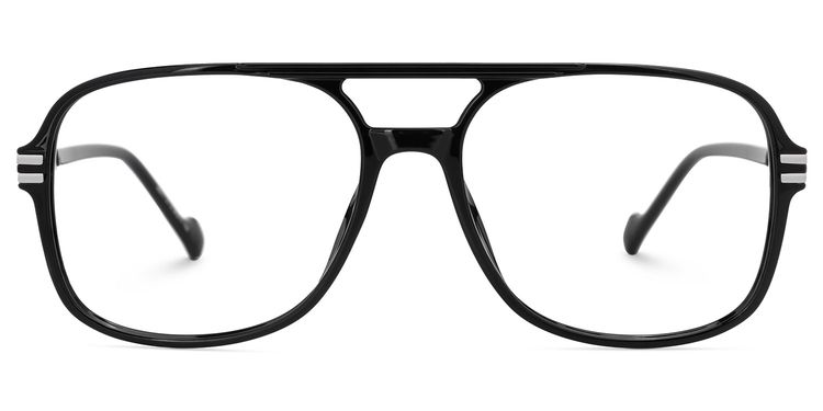 Nyawa Black Aviator Glasses
