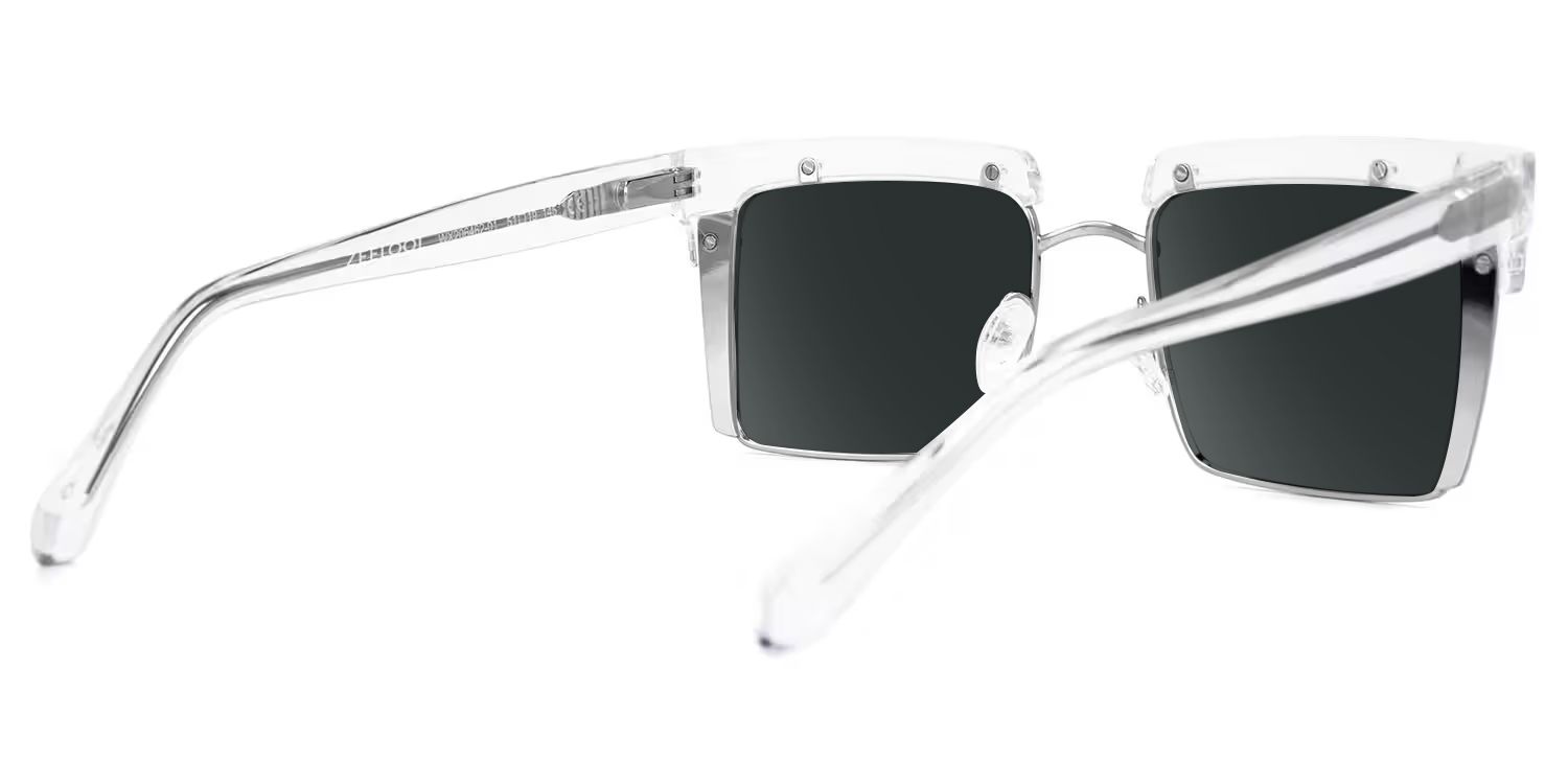 Kiana Clear Square Sunglasses to Frame Your Face | ZEELOOL5