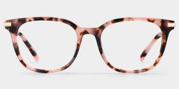 Vilmarie Pink Tortoise Square Glasses1