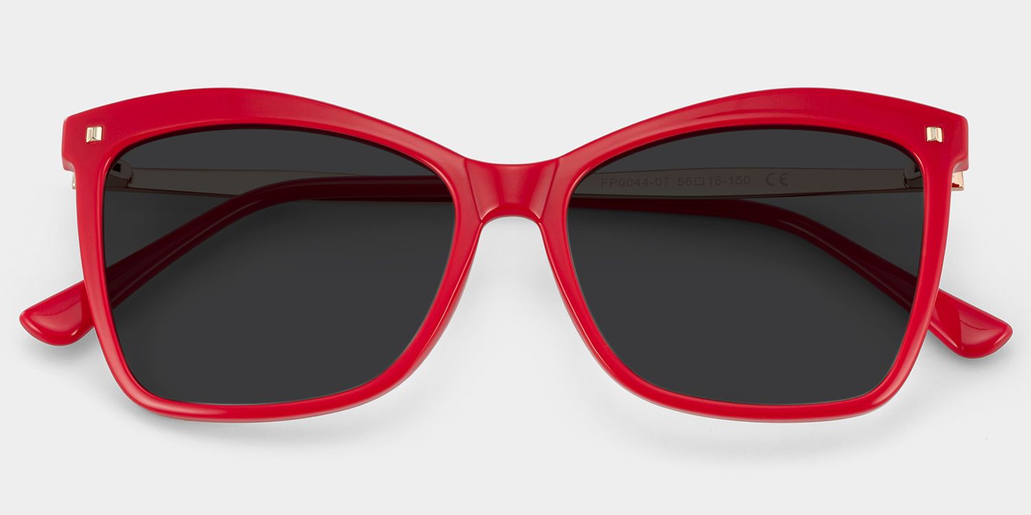 Isaebella Butterfly Red Prescription Sunglasses | ZEELOOL1