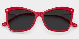 Isaebella Red Butterfly Sunglasses1