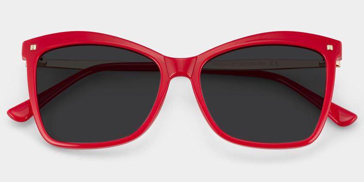 Isaebella Red Butterfly Sunglasses