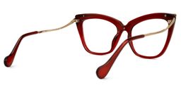 Winston Red Cat eye Glasses3