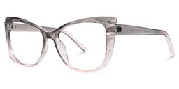 Farris Gray Cat eye Glasses1