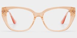 Alma Beige Butterfly Glasses1