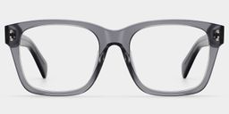 Fussell Gray Square Glasses0