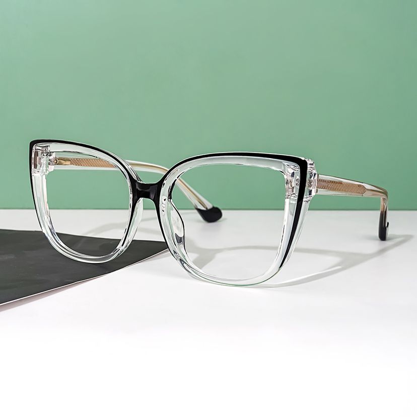 Fenn Clear Cat eye Glasses