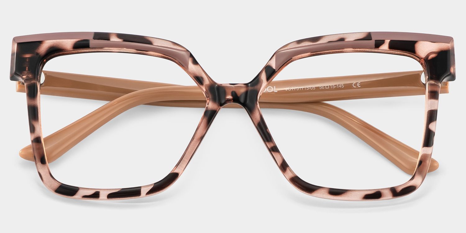 Eboney Square Tortoise Frame Glasses Deals | ZEELOOL3