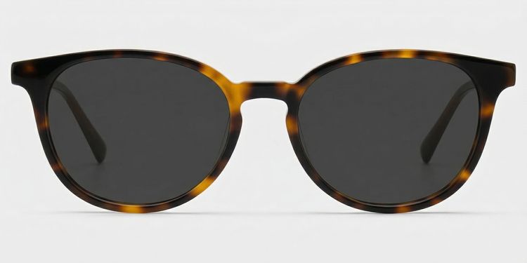 Allison Tortoise Round Sunglasses