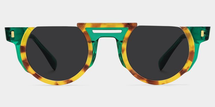 Mastin Tortoise Round Sunglasses