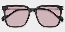 Zeyna Black Square Sunglasses1